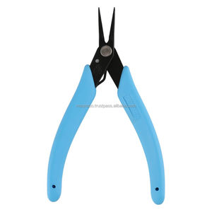 Pince à bec effilé Xuron 452 de haute qualité, manche bleu, en acier inoxydable, outil de fabrication de bijoux - Product Image 1