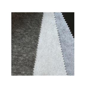 Entretela de Secado Rápido Negra/Blanca/Gris, Ligera, 100% Poliéster, Resistente a las Arrugas, para Uso en Prendas, Tela No Tejida, Venta al Por Mayor - Product Image 1
