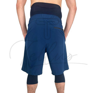 Pantalones Cortos Deportivos Casuales Musulmanes Awrah para Hombre, de Alta Calidad, Cintura Elástica, Sólidos, Transpirables, para Entrenamiento, Modestos, Hasta la Rodilla - Product Image 6
