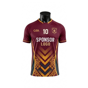 Camiseta de Fútbol Gaélico Personalizada OEM ODM, Fabricante de Ropa Deportiva Ligera y Transpirable para Equipos - Product Image 1