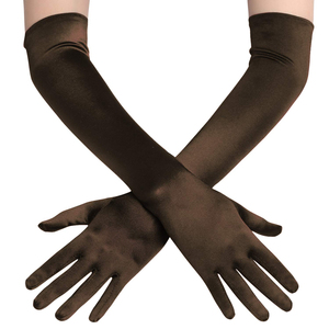 Guantes Largos de Invierno Hechos a Medida para Mujer, de Cuero, Antipilling, para Uso Diario, Casual, para Fiestas al Aire Libre - Product Image 1