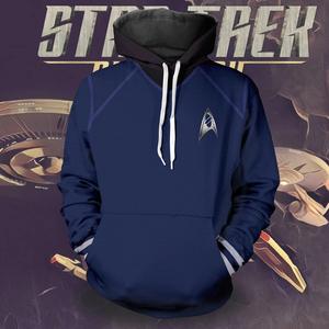 New Star Falle Star Trek Loose Kids Adultos Sudadera con capucha de manga larga Streetwear Cosplay Sudadera Sudaderas con capucha Top Coat Pullover con capucha- - Product Image 4