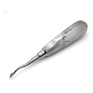 Altomme Instruments Bernard Spade Élévateur à racine concave et incurvée # Instrument d'extraction dentaire manuel en acier inoxydable 60M - Product Image 5