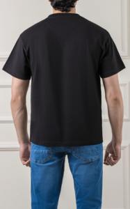 T-shirts décontractés d'été en coton pour hommes, avec logo imprimé DTF personnalisé, coupe ample, couleur unie, respirants, écologiques, style hip-hop avec lettres - Product Image 6