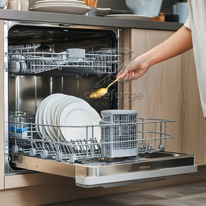 Ensemble de couverts écologiques de haute qualité en acier inoxydable, ensemble de couverts faits à la main, ensemble d'outils de cuisine - Product Image 5