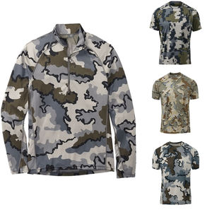 Sous-vêtement thermique respirant à capuche pour homme, camouflage, anti-humidité, pour la chasse et la randonnée en extérieur - Product Image 4