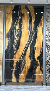 PULSATION of the EARTH'S CORE Losa <span class=keywords><strong>de</strong></span> Piedra Sinterizada Translúcida para Decoración <span class=keywords><strong>de</strong></span> Paredes <span class=keywords><strong>de</strong></span> TV y Baños, y Personalización - Product Image 4