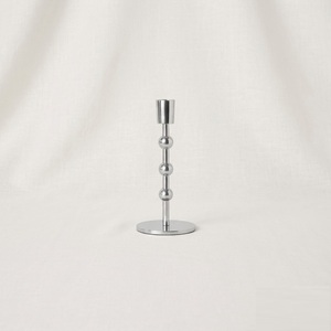Vintage <b>Brass</b> Flower <b>Candlestick</b> Holder Tulip Design Metal Taper Candle Stand For Wedding Centerpiece And High-End Home Table - Product Image 4