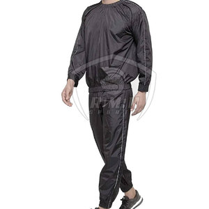 Combinaison de sauna pour hommes en fibre de polyester légère, respirante et de haute qualité, sur mesure, à prix de gros et faible MOQ, pour hôtel - Product Image 3
