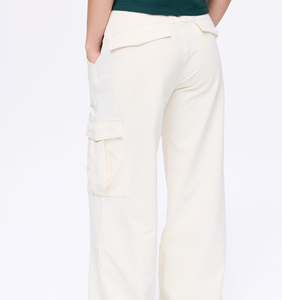 Pantalon de jogging décontracté taille haute pour femme, coupe large, idéal pour l'entraînement, la course et le fitness - Product Image 4