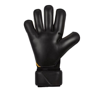 Gants de gardien de but professionnels de haute qualité en cuir, à doigts entiers, antidérapants, respirants, unisexes, pour le football, avec sangle amovible - Product Image 3