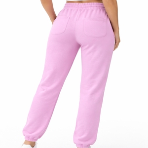 Pantalones Deportivos Casuales de Invierno para Mujer, Algodón Suave, Ajuste Cómodo, Cintura Elástica, Bolsillos Laterales, Antiarrugas, Ecológicos, Ligeros - Product Image 3