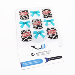 Extensions de cils magnétiques en acrylique durables Private Label Bow Pepper, motifs papillon, cœur, fleur, carré, multifonctionnelles - Product Image 3