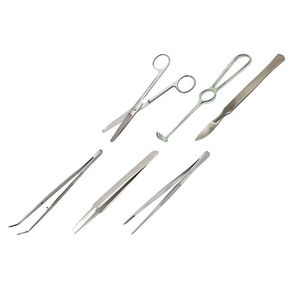 High Quality Stainless Steel Mouse Dissecting Kit 8 Pcs Basic Rodent Veterinary Surgery <b>Instrument</b> Set CE ISO By Grip Surgical - Product Image 3