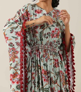 New Beautiful Dubai Kaftan for Women Hand Work Kaftan Traditional Islamic Clothing and Accessory Designed for Muslims - Product Image 2