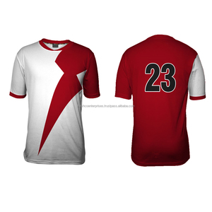 Custom Team Name Number Soccer Jersey Custom Logo Printing Custom Design High Quality 100% Polyester V-neck Collar Unisex Adult - Product Image 1