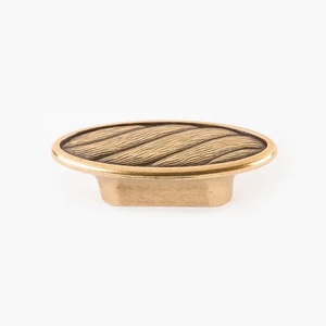 <b>Antique</b> <b>Brass</b> Cabinet <b>Knob</b> Modern Design Durable Furniture Handle for Kitchen Wardrobe Home Office Use Universal Fit Antirust - Product Image 5