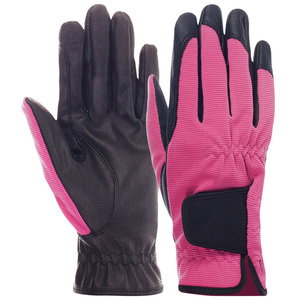 Heavy Duty Custom Design Equestrian <b>Gloves</b> for Adults All <b>Types</b> of Horse Riding Made of High Quality Leather - Product Image 4