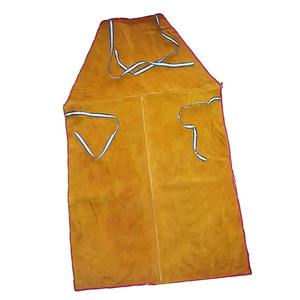 Custom Welding <b>Apron</b> Cowhide Leather Heat & Flame Resistant Heavy Duty <b>Work</b> - Product Image 4