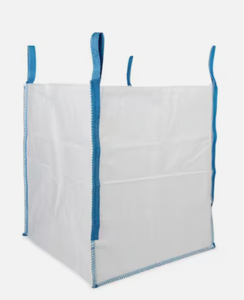 Saco FIBC de boca superior abierta y base plana, diseño de panel en U, saco jumbo de PP con bucle de costura lateral, resistente, capacidad de 500 kg, duradero y reciclable. - Product Image 2