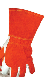 Gants de soudage TIG personnalisés avec logo, protection contre les coupures, imperméables, ignifuges, manchette renforcée, épaisseur 4 mil, 12 pouces - Product Image 3