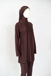 Modest Islamic Swimwear Manufacturer of Plus Size Long Sleeve UPF30 Polyester/Nylon Lightweight All Seasons Burkinis for Unisex - Product Image 6