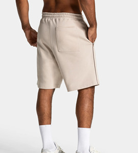 Conjunto de Dos Piezas de Verano para Hombre, Cómodo, Tejido, 100% Algodón, Transpirable, Camiseta de Manga Corta y Pantalones Cortos para Descansar y Salidas Informales - Product Image 4