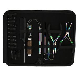 Kit d'extensions capillaires professionnel avancé pour salon avec composants métalliques - Application, installation et ajustement complets - Product Image 3