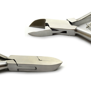 MEDSPO Podiatry Heavy Duty Stainless Steel Thick Ingrown <b>Toe</b> Nails Nipper Side Cutter Pattern Handle Straight - Product Image 2