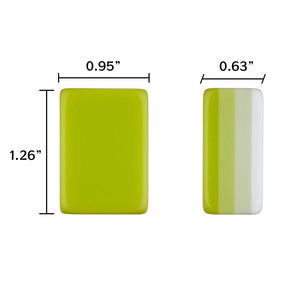 Tuiles de mahjong en acrylique vert pomme, 160 pièces, ensemble gravé au laser pour jeux de mahjong américains - Product Image 3
