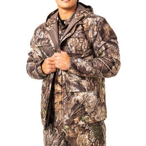 Vestes de chasse d'hiver personnalisables pour hommes, en toile non tissée, entièrement respirantes, imperméables, écologiques, séchage rapide, service OEM - Product Image 1