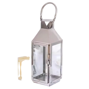 Motion Senson <b>Lantern</b> With Candle Holder For Home Decoration Durable Metal Outdoor Indoor Use Modern Design Centerpiece <b>Lantern</b> - Product Image 5