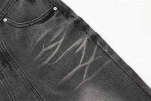 Ew Regular Fit Men's Jeans Black Slim Denim Pants for Men Straight Denim Casual Men's Jeans Original OEM ODM Serviced - Product Image 6