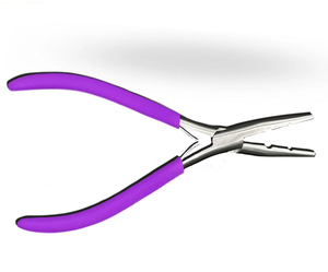 ขายส่งคีมต่อผมสแตนเลสสีพื้น คีมต่อผมสำหรับดึงผมต่อ - Product Image 2