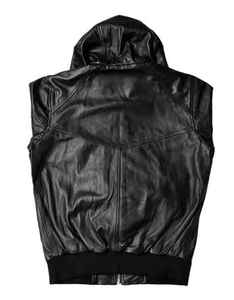 Costume pour homme en cuir noir, style clubwear, tenue de soirée sexy, look audacieux et moderne, ensemble en cuir - Product Image 3