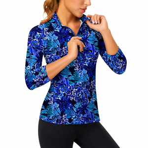Camiseta Deportiva sin Mangas para Mujer, Ropa Deportiva de Tenis, Ajustada, para Gimnasio, Fitness, Secado Rápido, Elástica, para Golf - Product Image 1