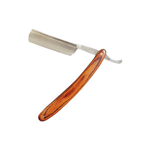 Accessoire de rasage haut de gamme, rasoir de barbier à bord tranchant, rasoir de barbier longue durée - Product Image 1