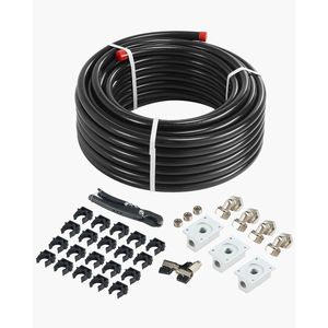 Kit Tubazioni Aria Compressa 30m x 19mm in HDPE e Alluminio, Sistema di Tubazioni Pneumatiche Anti-Perdita e Resistenti alla Pressione - Product Image 1