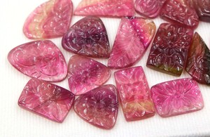 Proveedor Mayorista de Turmalina Rosa Natural Bio, Gema Tallada, Impresionante Turmalina Rosa Tallada para la Fabricación de Joyas - Product Image 3