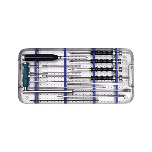 Juego de Instrumentos para Tornillos Pediculares Ortopédicos, Herramientas Quirúrgicas de Columna Vertebral de Acero Inoxidable, Fabricante OEM - Product Image 1