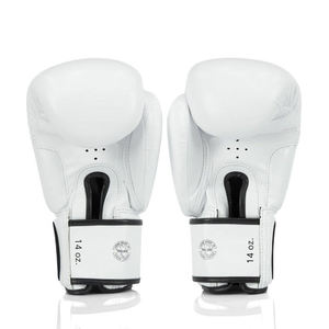 นวมชกมวย Fairtex ระดับมืออาชีพ หนังแท้ สำหรับฝึกซ้อม ปิดด้วยแถบตีนตุ๊กแก ระบายอากาศได้ดี เหมาะสำหรับผู้ใหญ่ - Product Image 3