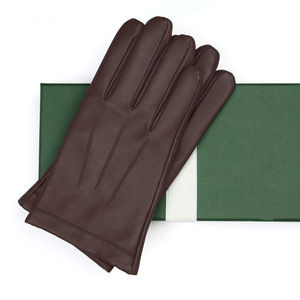 New Arrival Premium Quality Sheepskin Leather Dressing <b>Gloves</b> Casual Thermal Breathable <b>Touch</b> <b>Screen</b> Compatible 100% Fashionable - Product Image 2