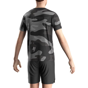 T-shirt de musculation pour homme 100% coton respirant avec option d'impression personnalisée du logo sur le devant, coupe classique - Product Image 5