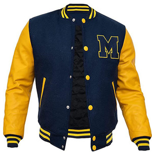 Factory Custom Logo High Quality Winter Team Uniform <b>Men's</b> College Baseball Jackets Wholesale Varsity Jacket - Product Image 2