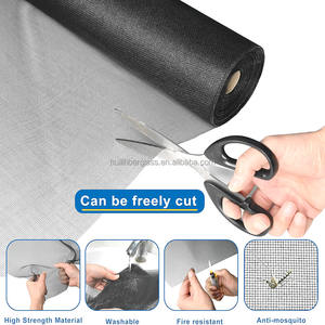 Moustiquaire en fibre de verre 18x16 mailles pour portes et fenêtres, sur mesure, anti-insectes, pour la vente en gros - Product Image 3