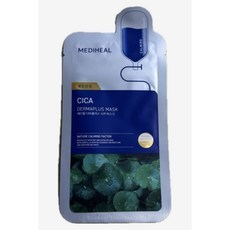 Mascarilla Facial Mediheal Derma Plus Cica, 5 Unidades por Paquete, 4 Paquetes con Descuento, Hidratante Facial con Centella y Ingredientes Herbales - Product Image 1