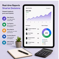Solution de gestion de l'inventaire tout-en-un pour les points de vente, logiciel de gestion de la vente au détail pour les supermarchés, les entrepôts, les magasins, compatible Linux et Mac, stock disponible