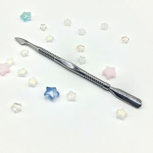 High Demanded Customized Cuticle Pusher <b>Nail</b> Polish Removal Stainless Steel Beauty <b>Nail</b> Cleaning Tools Sharp Tip Cuticle Pusher - Product Image 5
