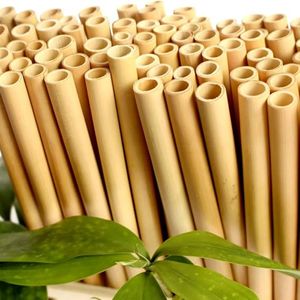 Reusable Biodegradable Durable Natural Organic Eco-Friendly <b>Bamboo</b> Drinking <b>Straws</b> - Product Image 5