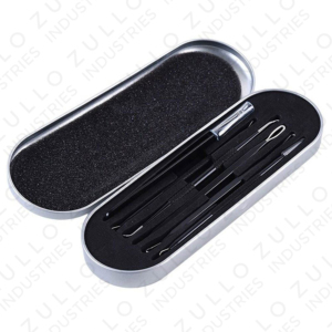 Premium 6 Piece Stainless Steel Acne <b>Extractor</b> Kit <b>Blackhead</b> Pimple Comedone Removal Tools for Clear Skin Care - Product Image 6